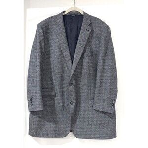 Indochino Gray Wool Blend Blazer Men’s 46R Sport Coat Jacket Surgeon Cuffs